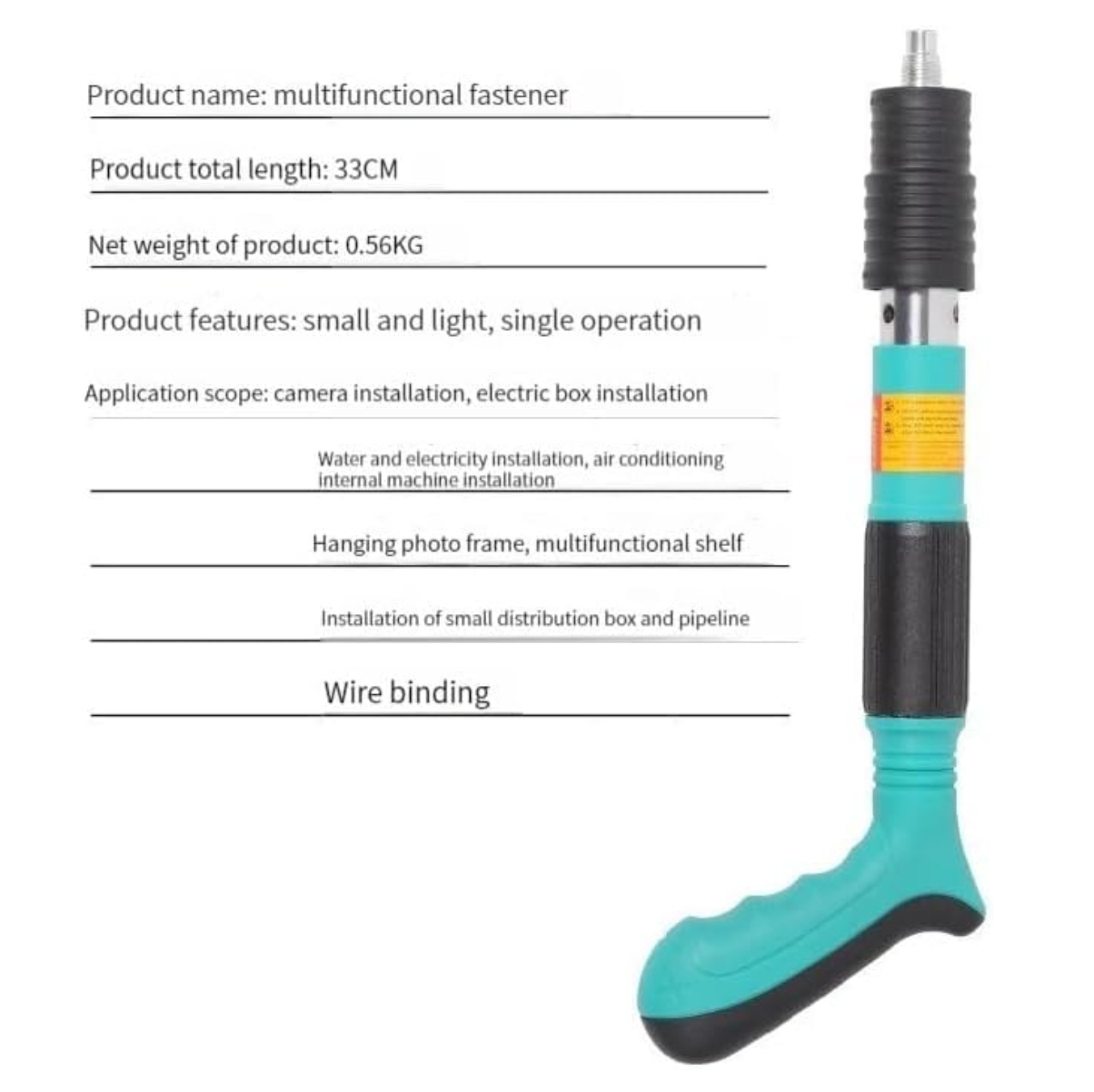 Miniatura 6 de Remachadora Pistolsa De Fijacion Accesor
